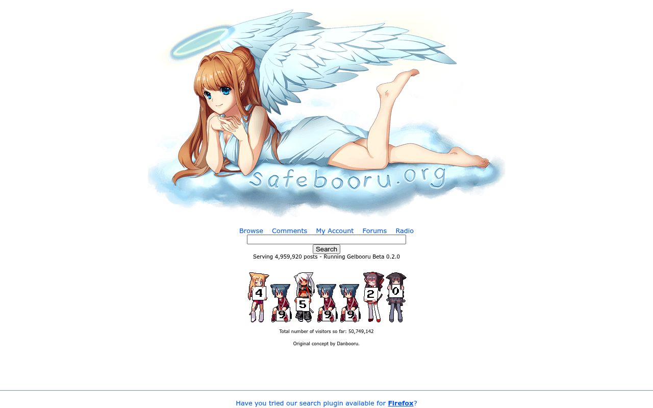 Safebooru – Anime picture search engine!