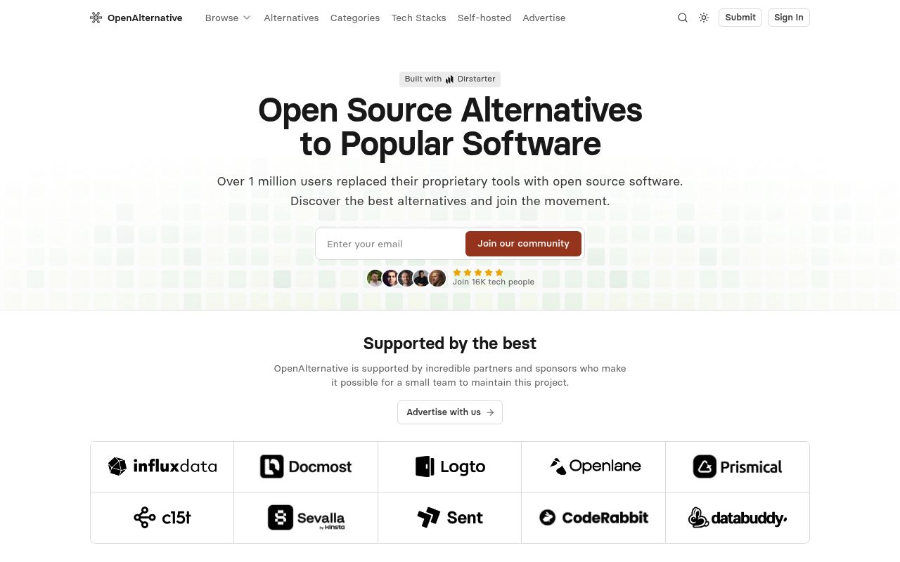 OpenAlternative