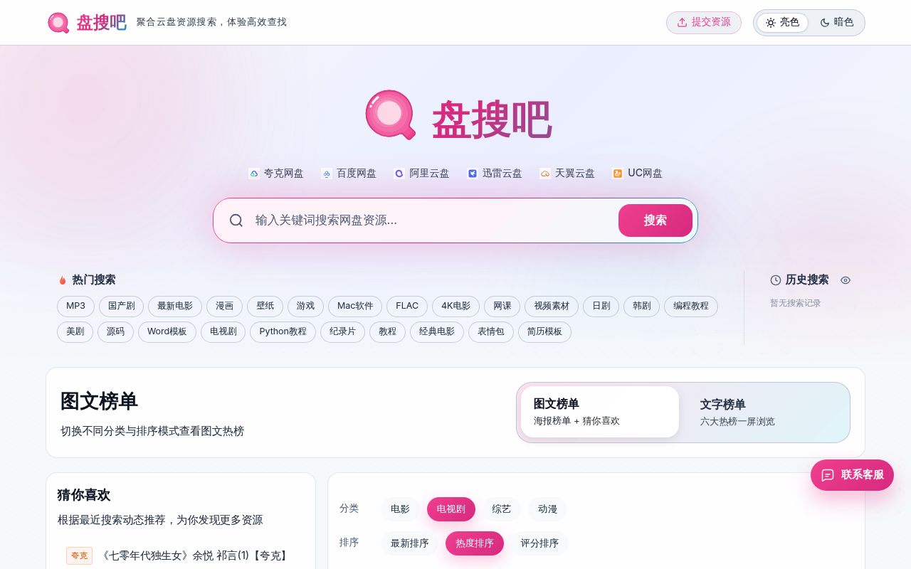 盘搜吧·云盘资源