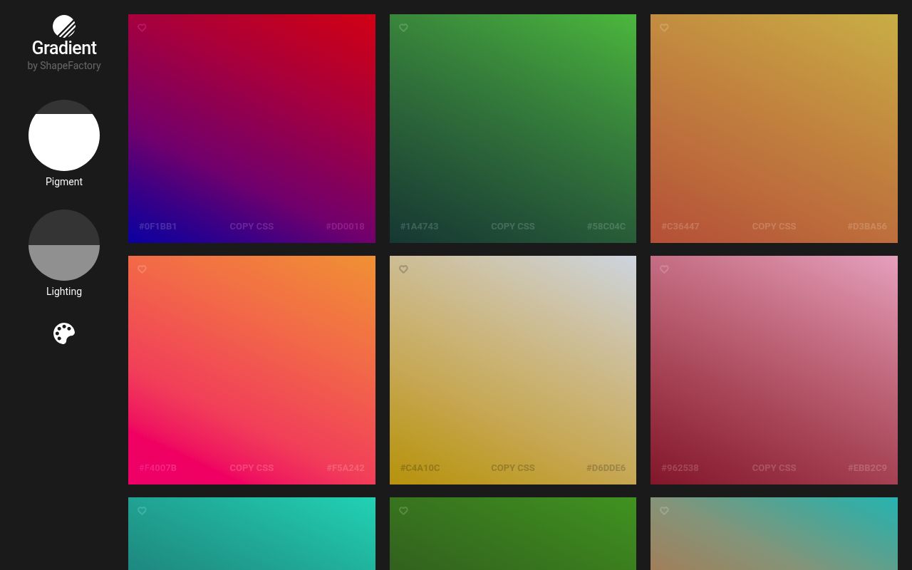 Gradients